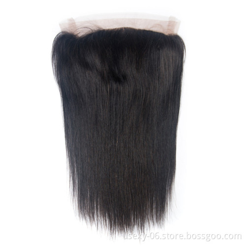 Usexy Express Ali Mink Brazilian Hair Weave Silky Straight 360 Lace Frontal